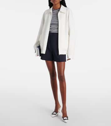 Mules Maysale 70 aus Raffiabast mit Leder | Manolo Blahnik