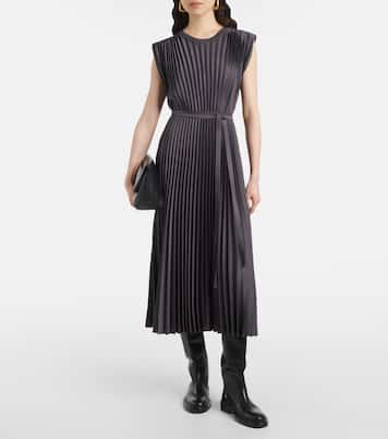 Midikleid Volta aus Satin | Joseph