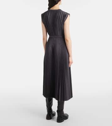 Midikleid Volta aus Satin | Joseph