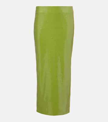 Jupe crayon à sequins | Oscar de la Renta