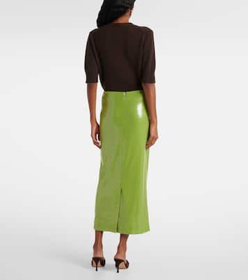 Jupe crayon à sequins | Oscar de la Renta