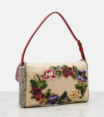 DeVain Small beaded shoulder bag | Valentino Garavani