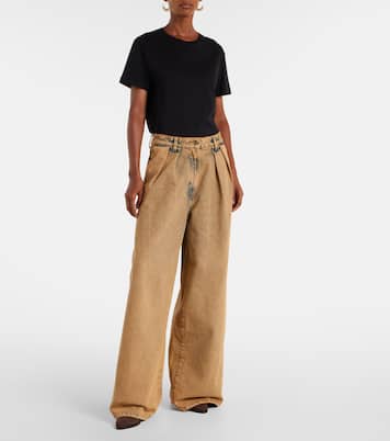 Desert Rose wide-leg jeans | Alanui