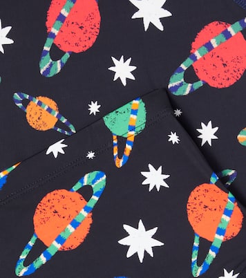 Printed rashguard top and swim trunks set | Fábula