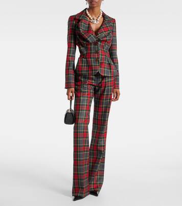 Tartan wool blazer | Vivienne Westwood