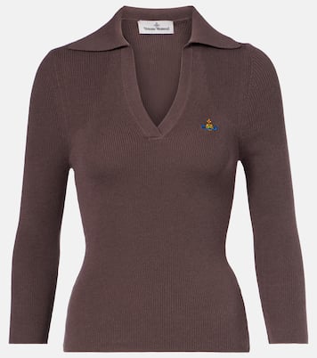 Polo Marina de algodón y cachemir | Vivienne Westwood