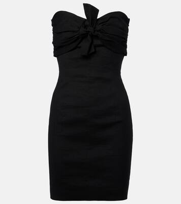 فستان قصير من الكتّان والقطن المخلوط Dipti | Tove