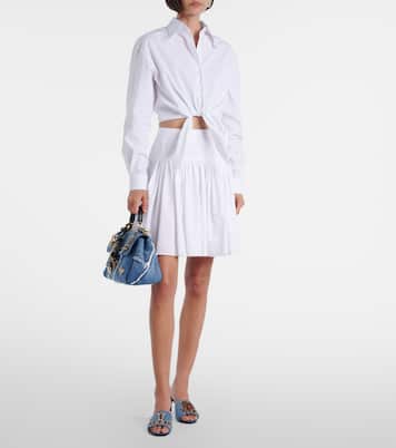 Mules en jean à cristaux | Dolce&Gabbana