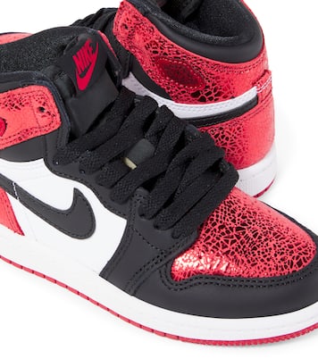 Jordan 1 Retro High OG leather sneakers | Nike Kids