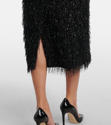 Midikleid aus Fil Coupé | Erdem