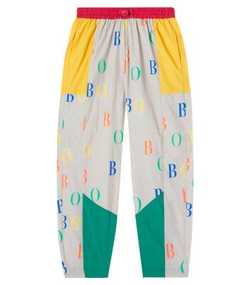 Logo printed sweatpants | Bobo Choses