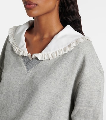 Cotton-blend French Terry sweatshirt | Chloé