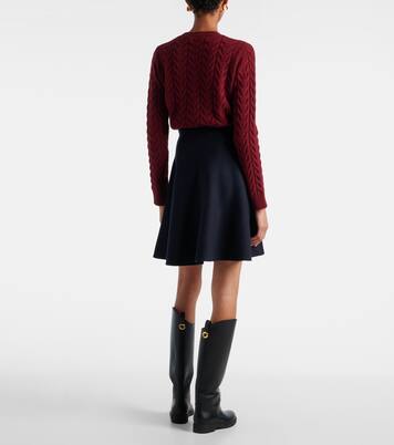 Minirock Ubalda aus Schurwolle | Max Mara