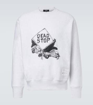 Bedrucktes Sweatshirt aus Baumwoll-Jersey | Comme des Garçons Homme