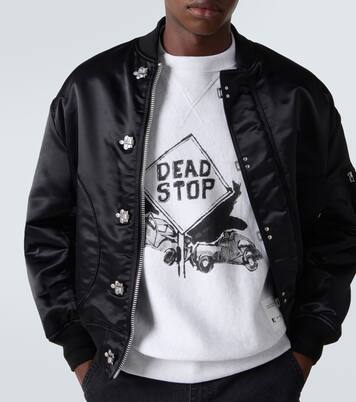 Bedrucktes Sweatshirt aus Baumwoll-Jersey | Comme des Garçons Homme