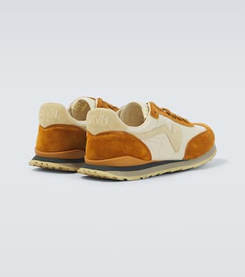 FKT Runner suede-trimmed sneakers | Visvim