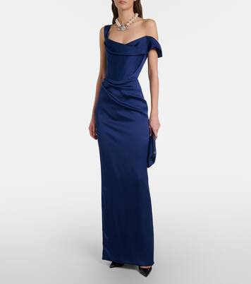 Nova Grace draped asymmetric gown | Vivienne Westwood