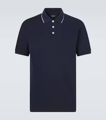 Polo en coton piqué | Giorgio Armani