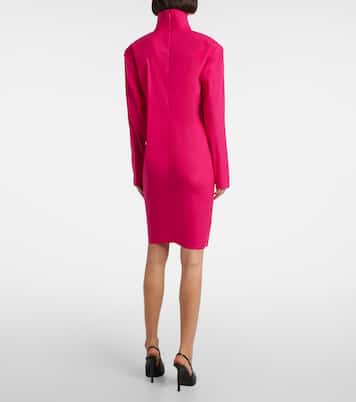 Midikleid aus einem Seidengemisch | Saint Laurent