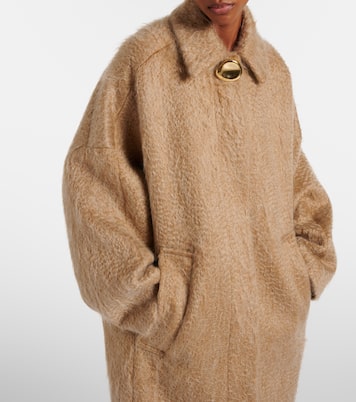 Alger wool and mohair-blend coat | Joseph