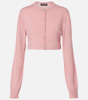 Embellished cashmere-blend cardigan | Dolce&Gabbana