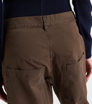 Shon cotton twill barrel-leg pants | Nili Lotan