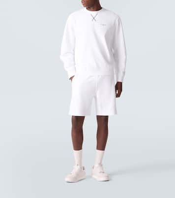 Logo cotton jersey sweatshirt | Givenchy