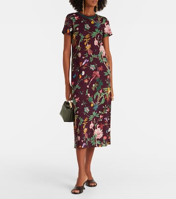 Midikleid Sporty Swing aus Baumwolle | La DoubleJ