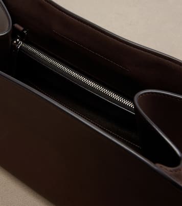 Peggy Small leather clutch | The Row