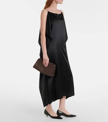 Peggy Small leather clutch | The Row