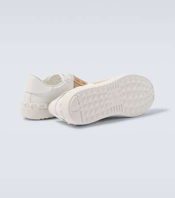 Open leather sneakers | Valentino Garavani