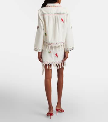 Bestickter Minirock Baela aus Baumwolle | Rixo