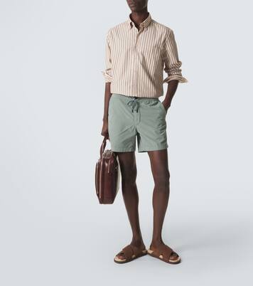 Striped cotton shirt | Slowear