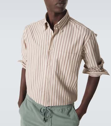 Striped cotton shirt | Slowear