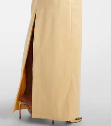 Mandy pleated gown | Rebecca Vallance