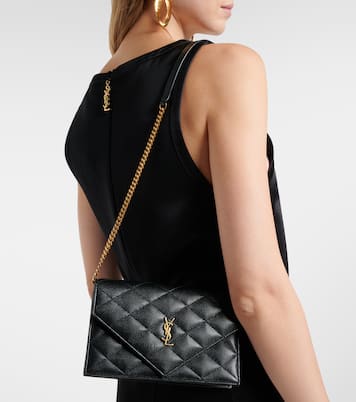 Paris Mini leather crossbody bag | Saint Laurent