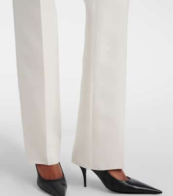 Wool and silk slim pants | Balenciaga