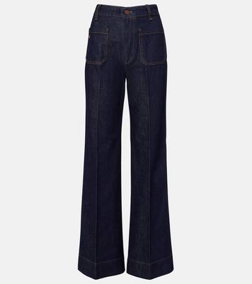 Alina阔腿牛仔裤 | Victoria Beckham