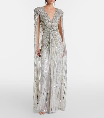 Verzierte Robe Lotus Lady | Jenny Packham