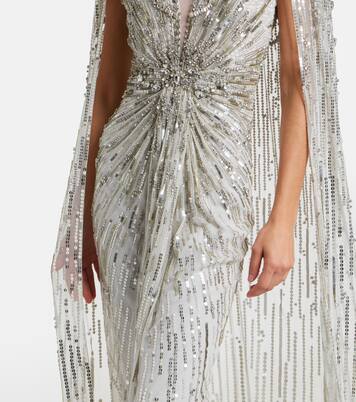 Verzierte Robe Lotus Lady | Jenny Packham