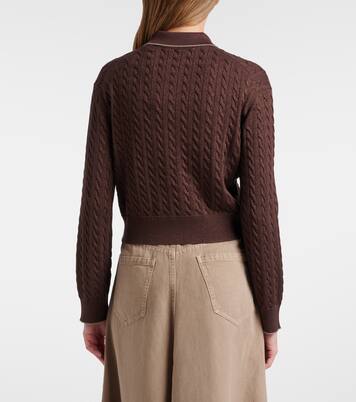 Cardigan in misto cotone | Brunello Cucinelli