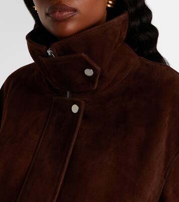 Blouson Pia aus Veloursleder | Nour Hammour