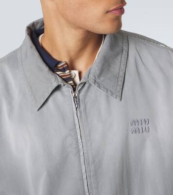 Blouson en coton | Miu Miu