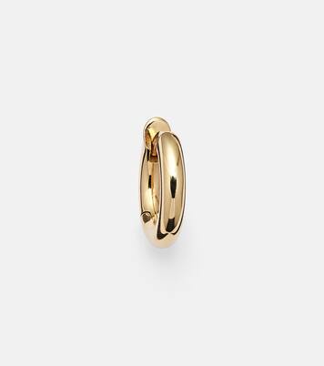 Einzelner Ohrring Mini Microhoop aus 18kt Gelbgold  | Spinelli Kilcollin
