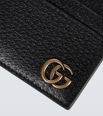 Kartenetui GG Marmont aus Leder | Gucci