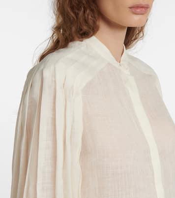 Bluse Anni aus Leinen und Seide | Gabriela Hearst