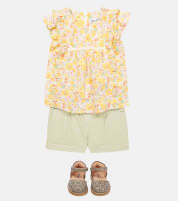 Floral cotton top | Tartine et Chocolat