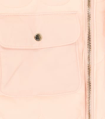 Scalloped puffer jacket | Chloé Kids