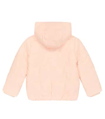 Scalloped puffer jacket | Chloé Kids