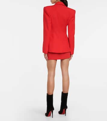 Verzierter Blazer aus Schurwolle | David Koma